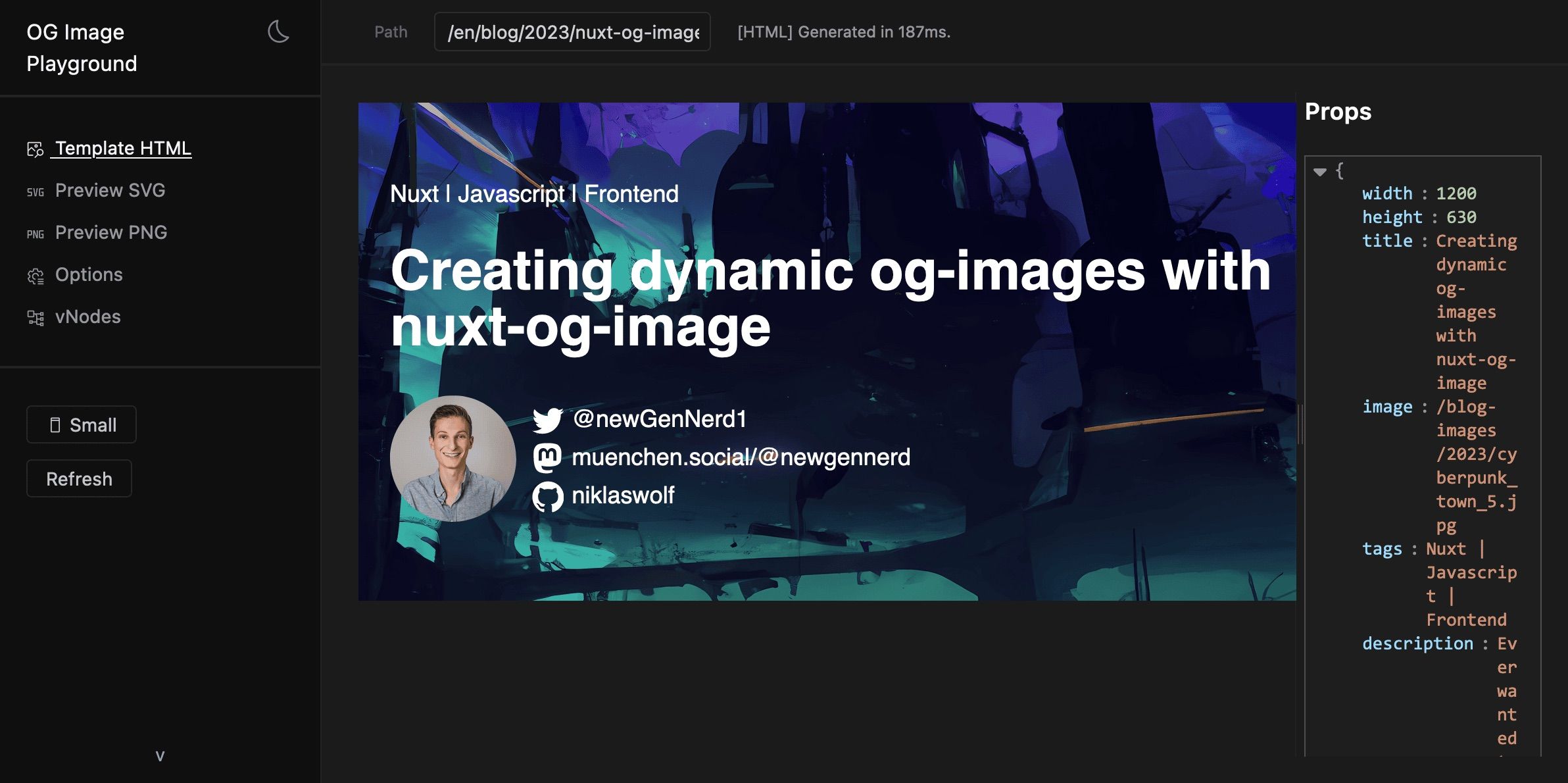 nuxt-og-image playground